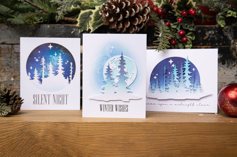 Sizzix Thinlits Dies by Tim Holtz Forest Shadows