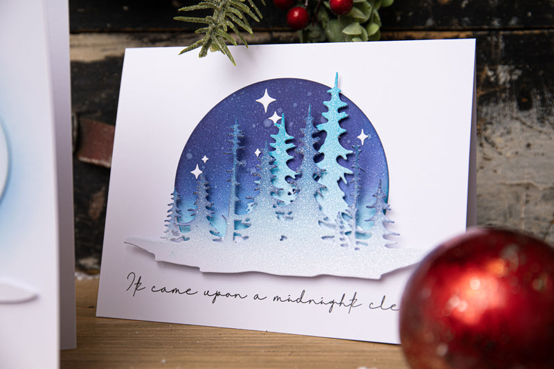 Sizzix Thinlits Dies by Tim Holtz Forest Shadows