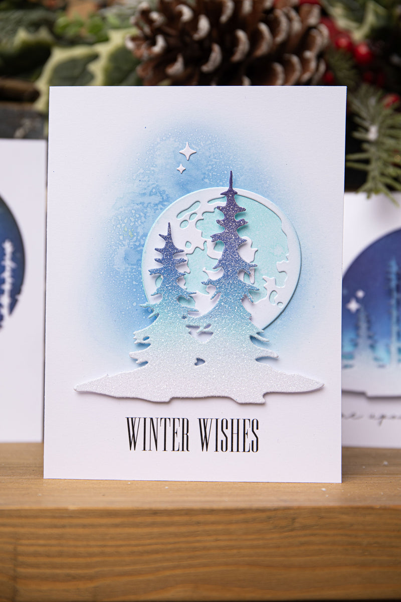 Sizzix Thinlits Dies by Tim Holtz Forest Shadows