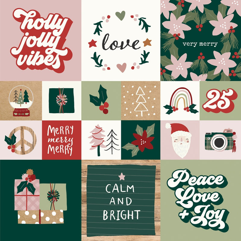 Boho Christmas 2x2 & 4x4 Elements