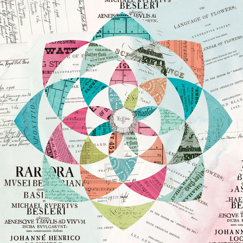 Kaleidoscope Quilted Spirograph