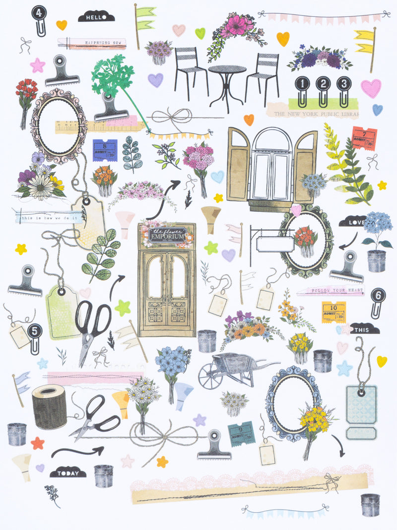 49 & Market - The Flower Emporium Cut Out Elements