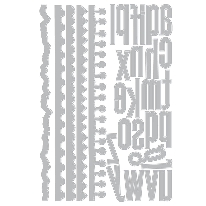 Sizzix Thinlits Dies by Tim Holtz Vault Edges