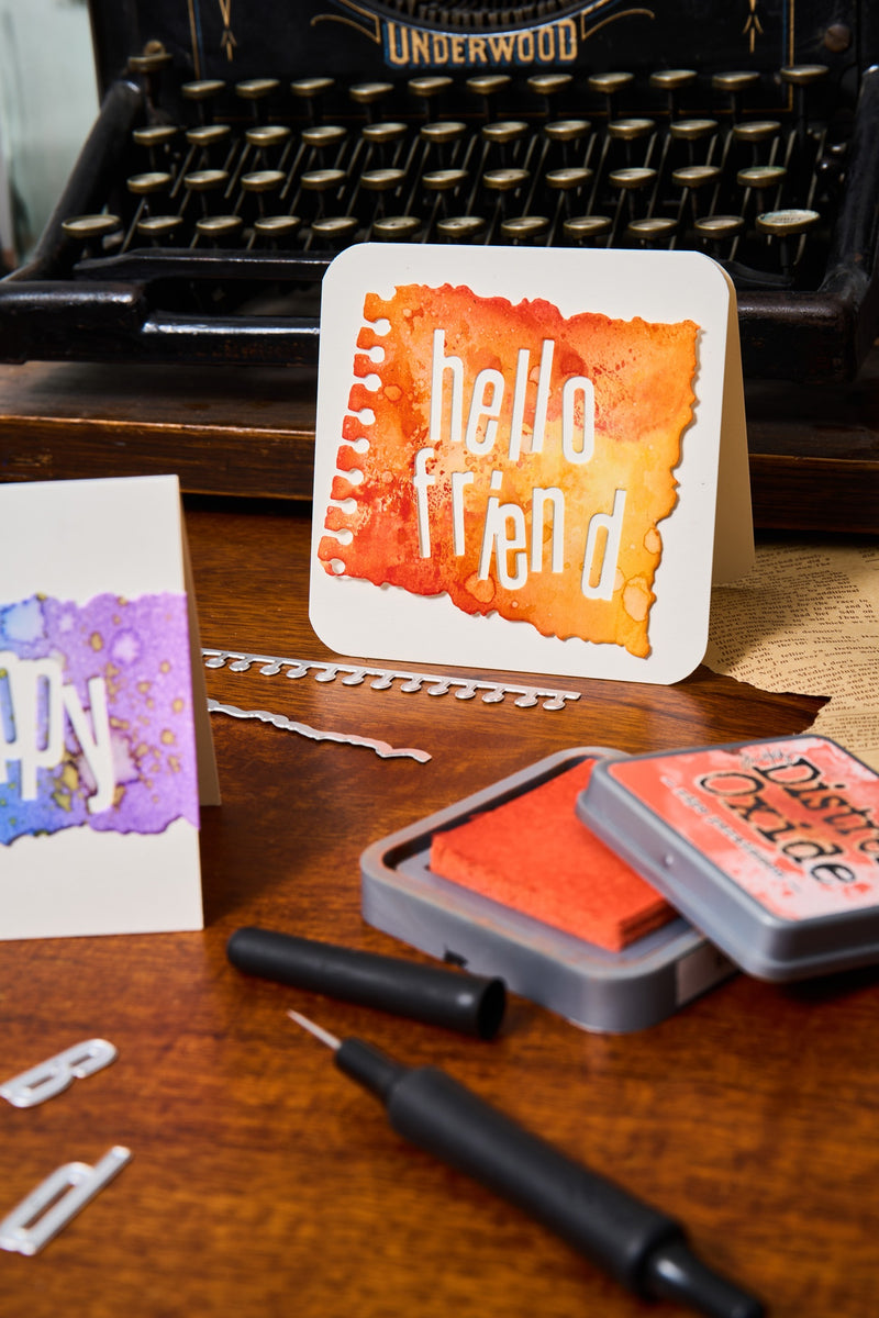 Sizzix Thinlits Dies by Tim Holtz Vault Edges