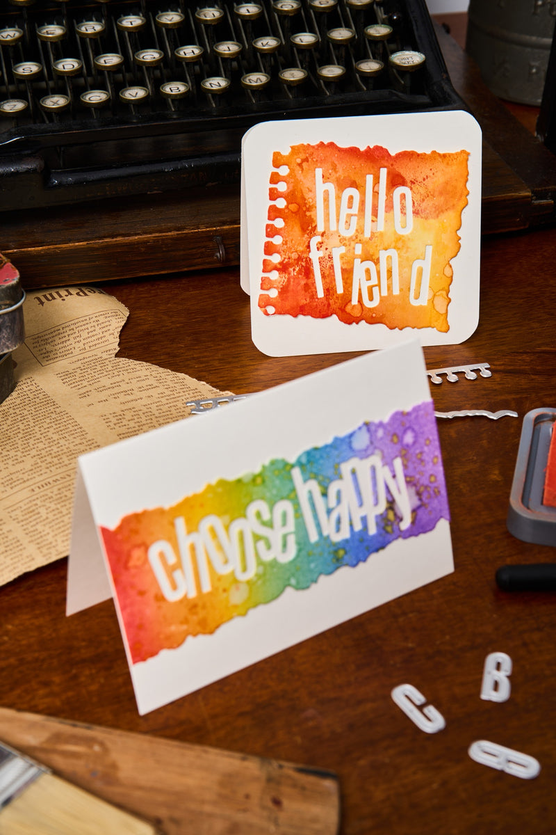 Sizzix Thinlits Dies by Tim Holtz Vault Edges