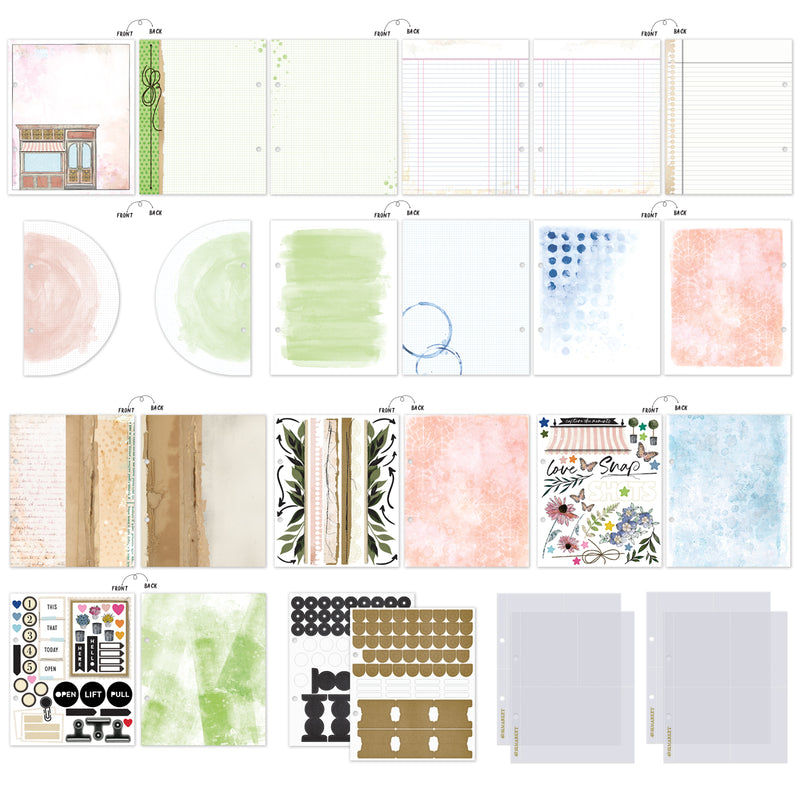 49 & Market - The Flower Emporium Binder Album Kit