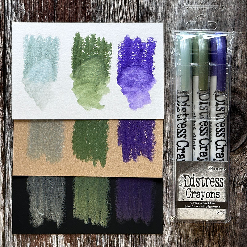 Tim Holtz Distress Crayon Pearl Set Halloween 6