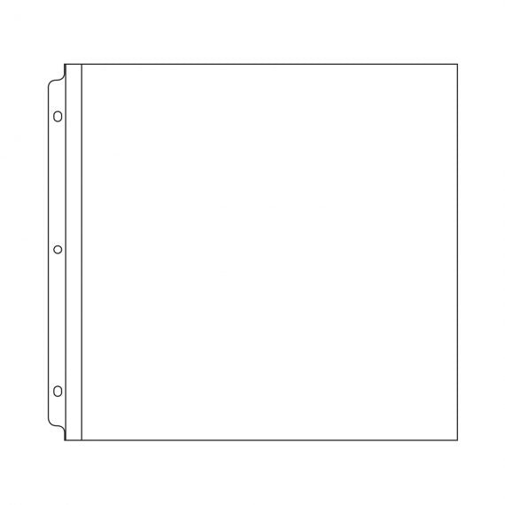 We R Memory Keepers 12 X 12 Ring Page Protectors 100pk