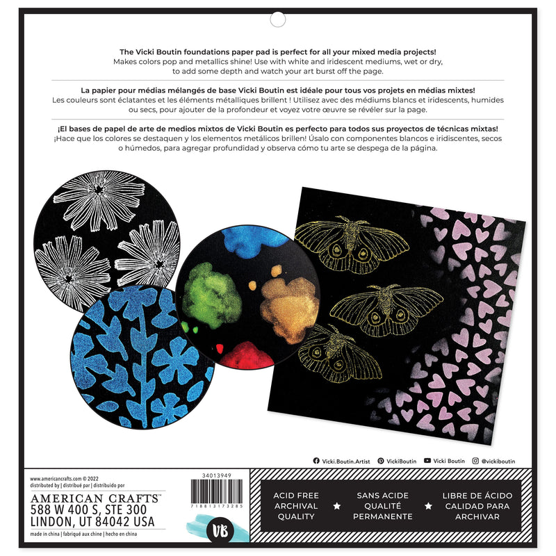 Vicki Boutin Black Foundation Pad