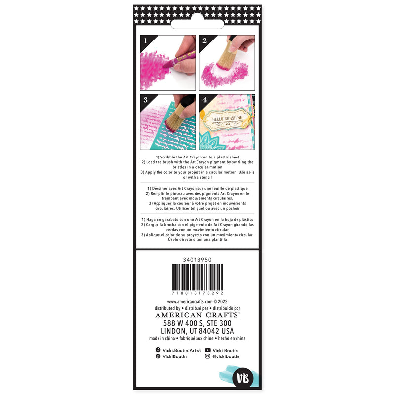 Vicki Boutin Print Shop Stencil Brush