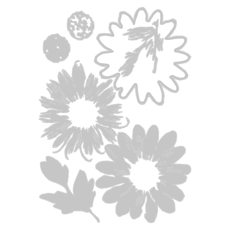 Sizzix Thinlits Dies by Tim Holtz Blossom