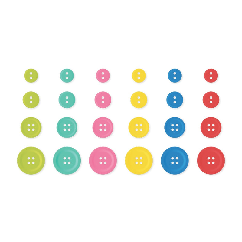 Color Vibe Buttons - Summer