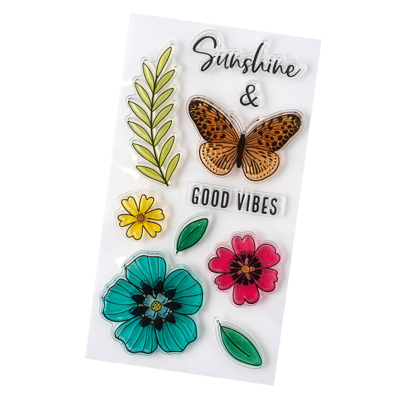 Where To Next Stamps Good Vibes