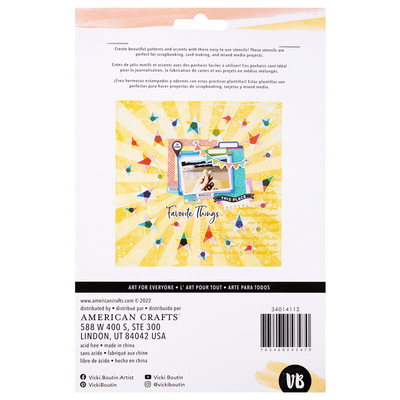 Where To Next Stencil Pack World Traveler