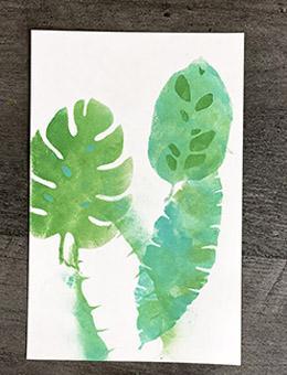 Dina Wakley Mask + Stencil Tropical