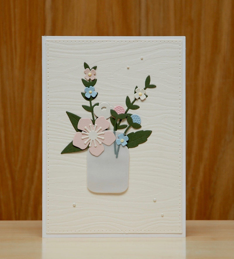 Sizzix Thinlits Die Set 17pk - Garden Florals