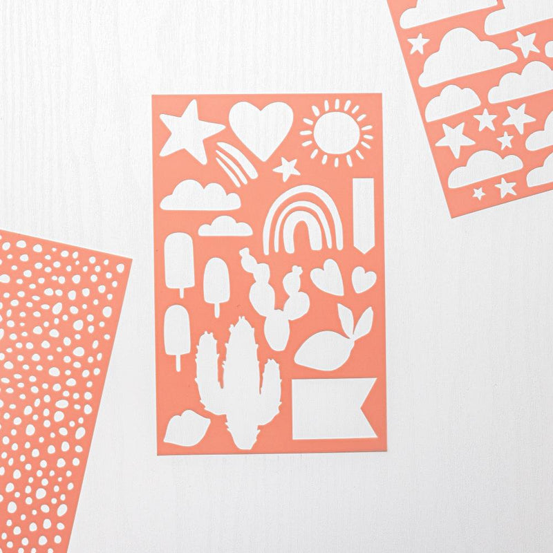 Sun Chaser Stencils 3pk