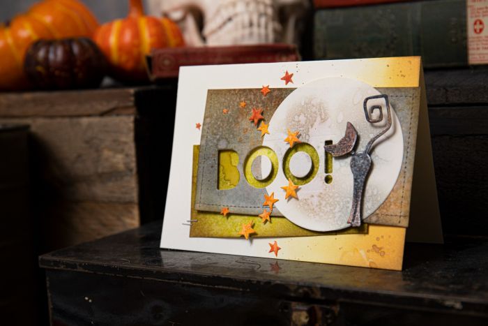 Sizzix Thinlits Dies by Tim Holtz Bold Text Halloween
