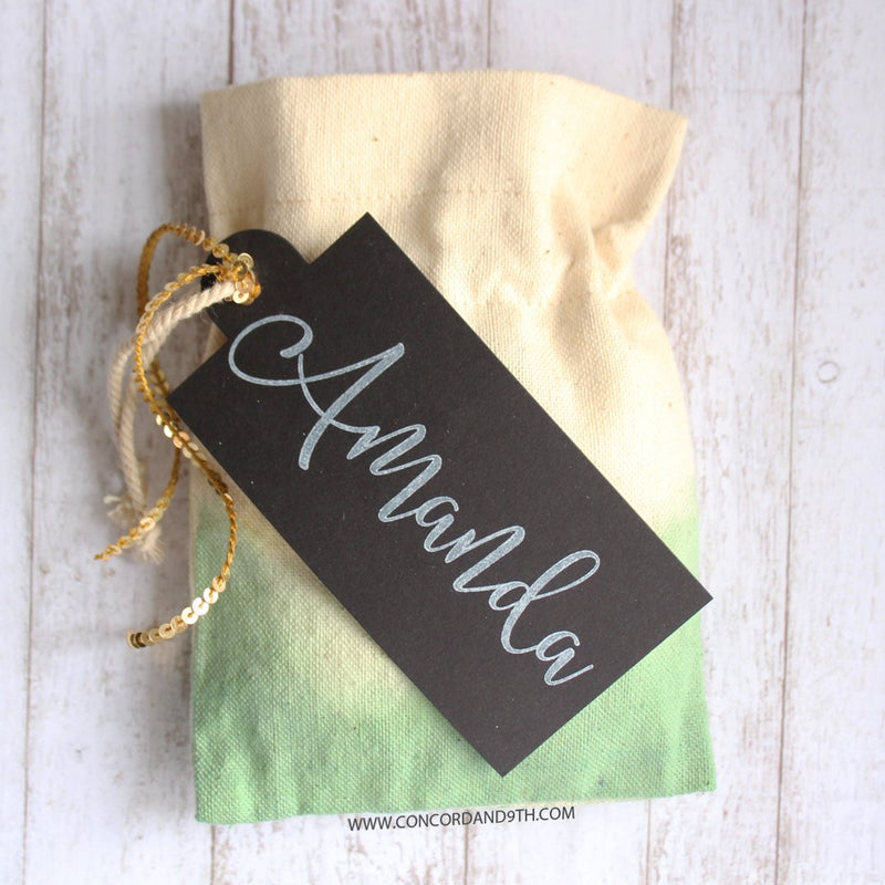Concord & 9th Sophisticated Script Uppercase Stamp Set