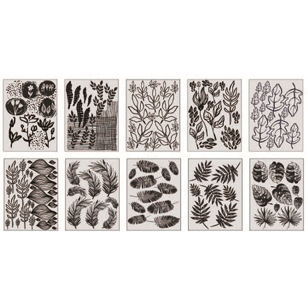 Dina Wakley Collage Paper Things That Grow