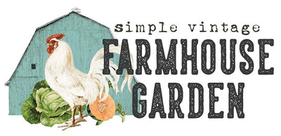 Simple Vintage Farmhouse Garden