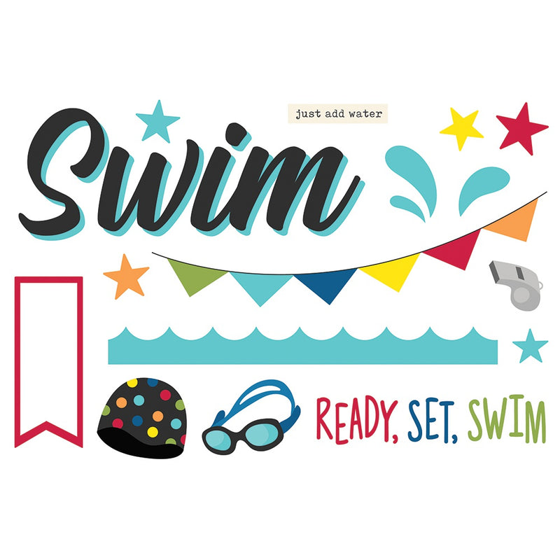 Simple Stories - Simple Page Pieces - Swim