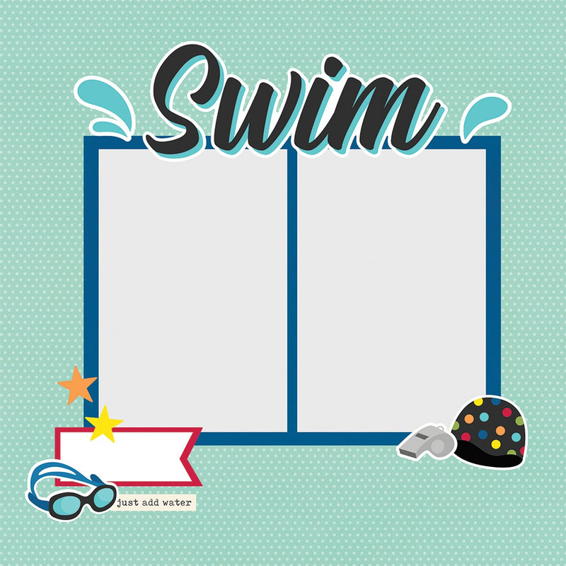 Simple Stories - Simple Page Pieces - Swim