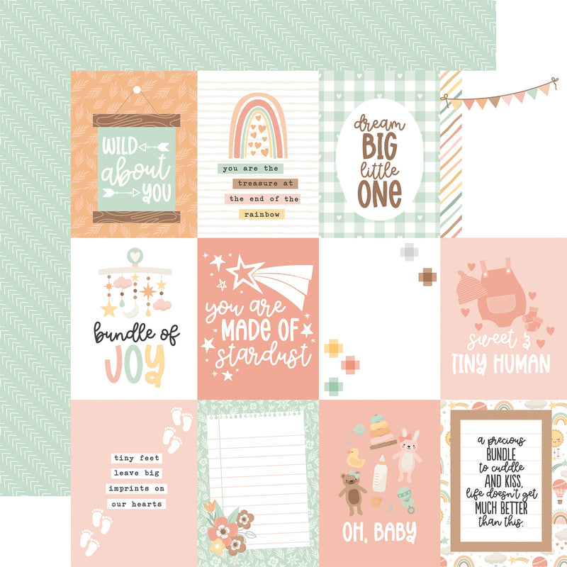 Our Baby Girl 3x4 Journaling Cards