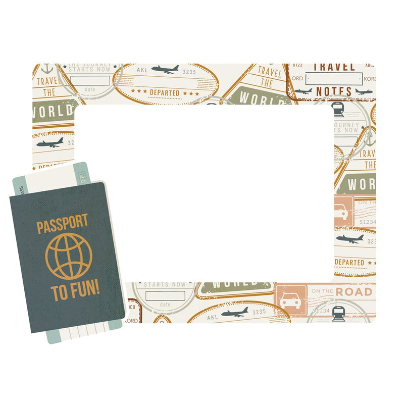 Here & There Chipboard Frames