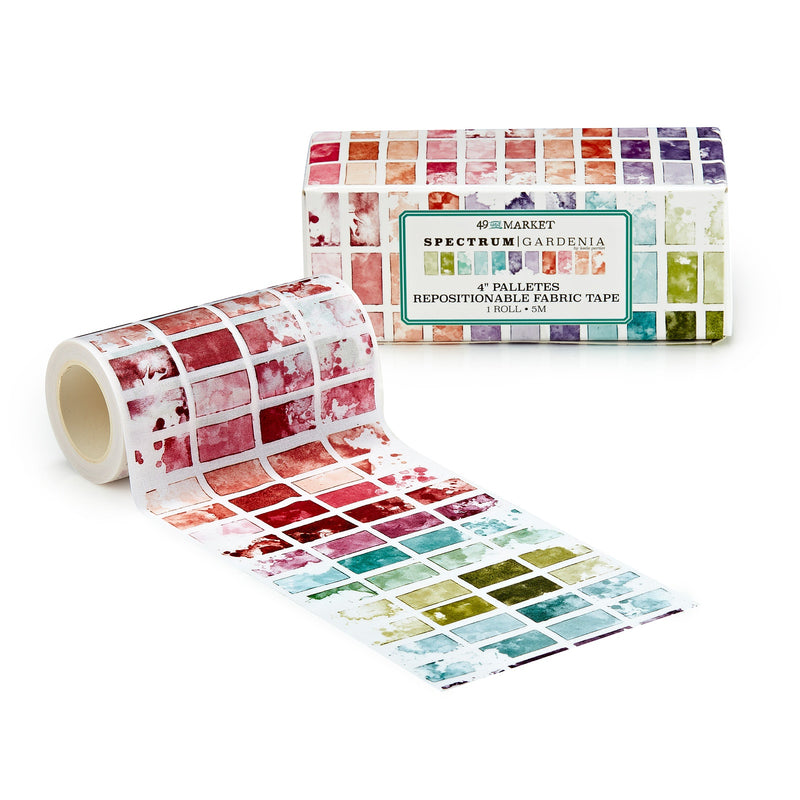 Spectrum Gardenia 4" Fabric Tape Roll Palettes