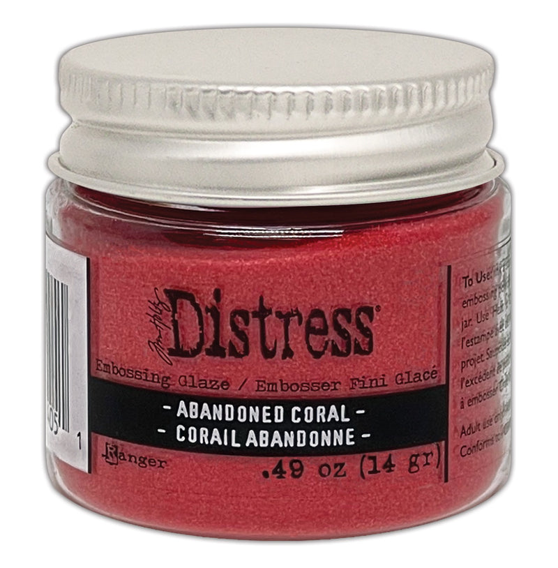 *NEW* Tim Holtz Distress Embossing Glaze - Abandoned Coral