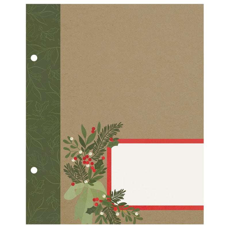 Simple Stories 6x8 Sn@p Binder - The Holiday Life