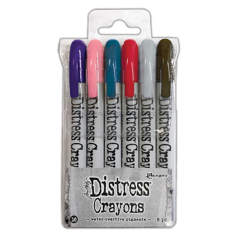 Tim Holtz Distress Crayons Set 16