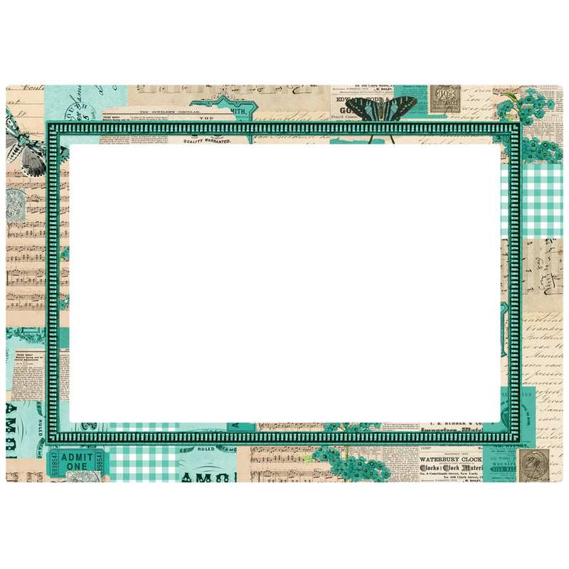 Simple Vintage Essentials Color Palette Chipboard Frames