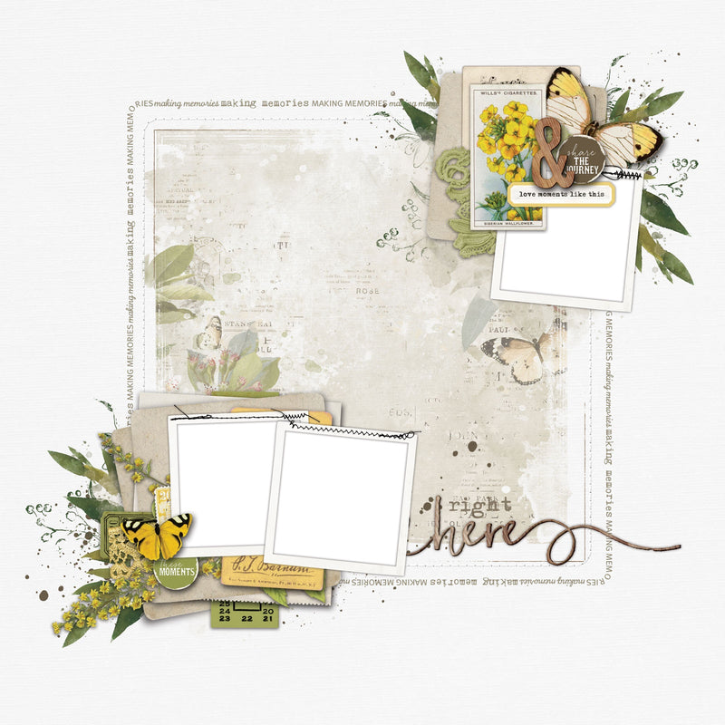 Krafty Garden Page Kit