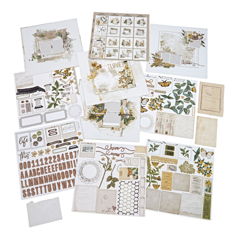 Krafty Garden Page Kit