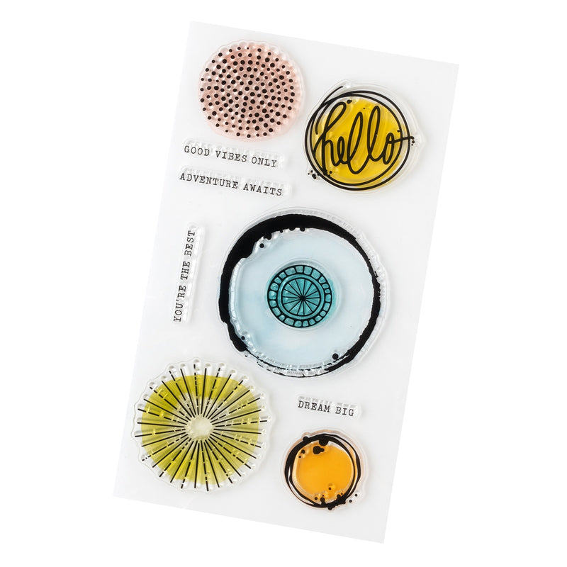 Vicki Boutin Mixed Media Stamps - Circles