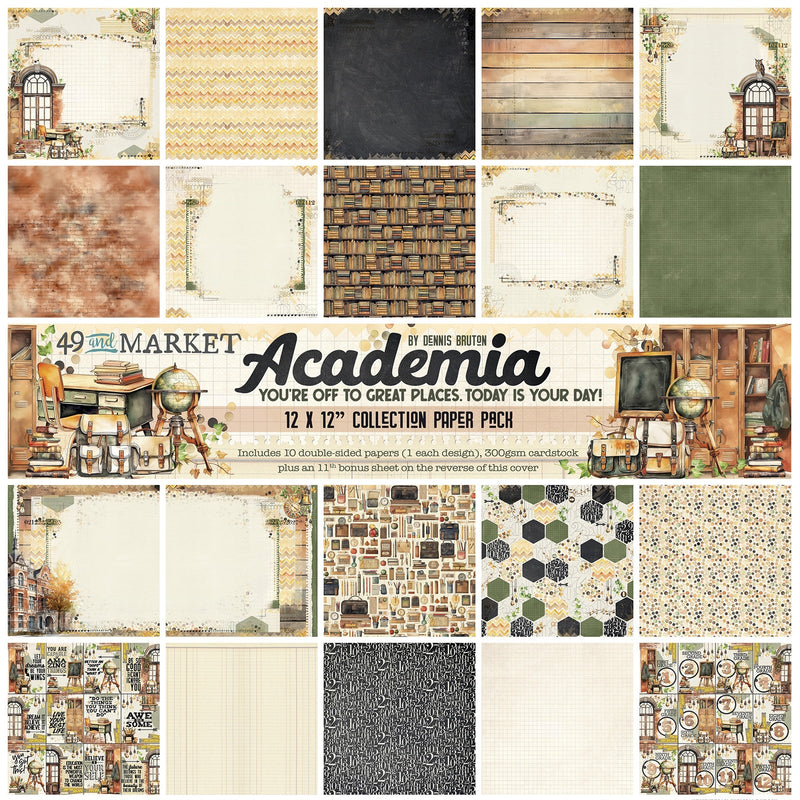 Academia 12x12 Collection Pack