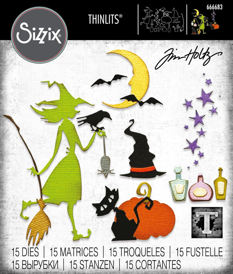 Sizzix Thinlits Dies by Tim Holtz Vault Wicked