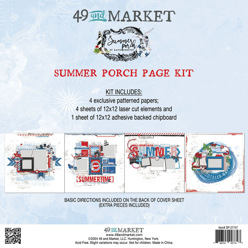 Summer Porch Page Kit