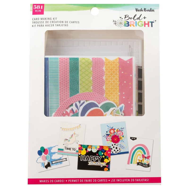 Bold & Bright Card Making Kit