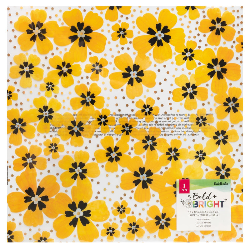 Bold & Bright 12x12 Specialty Acetate