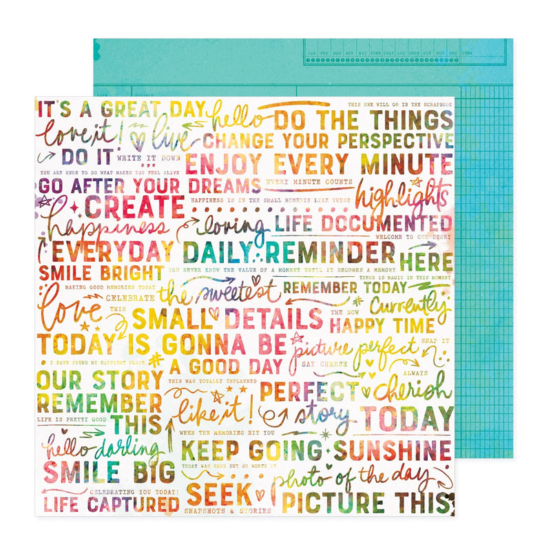 Bold & Bright Daily Reminder