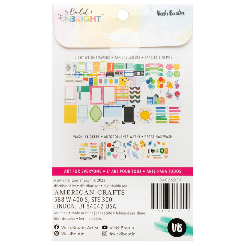 Bold & Bright Paperie Pack