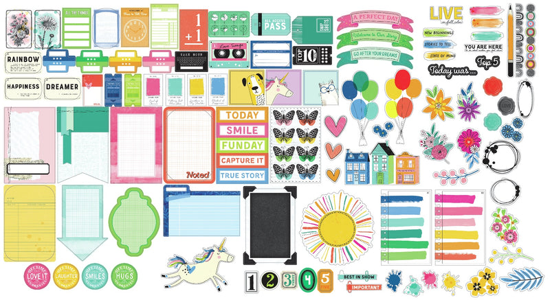 Bold & Bright Paperie Pack