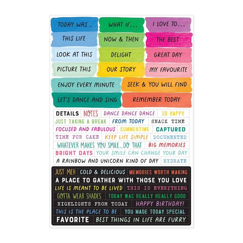 Bold & Bright Sticker Book