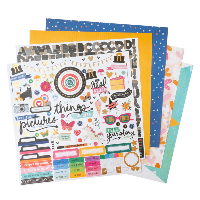 Bold & Bright 12x12 Project Pad