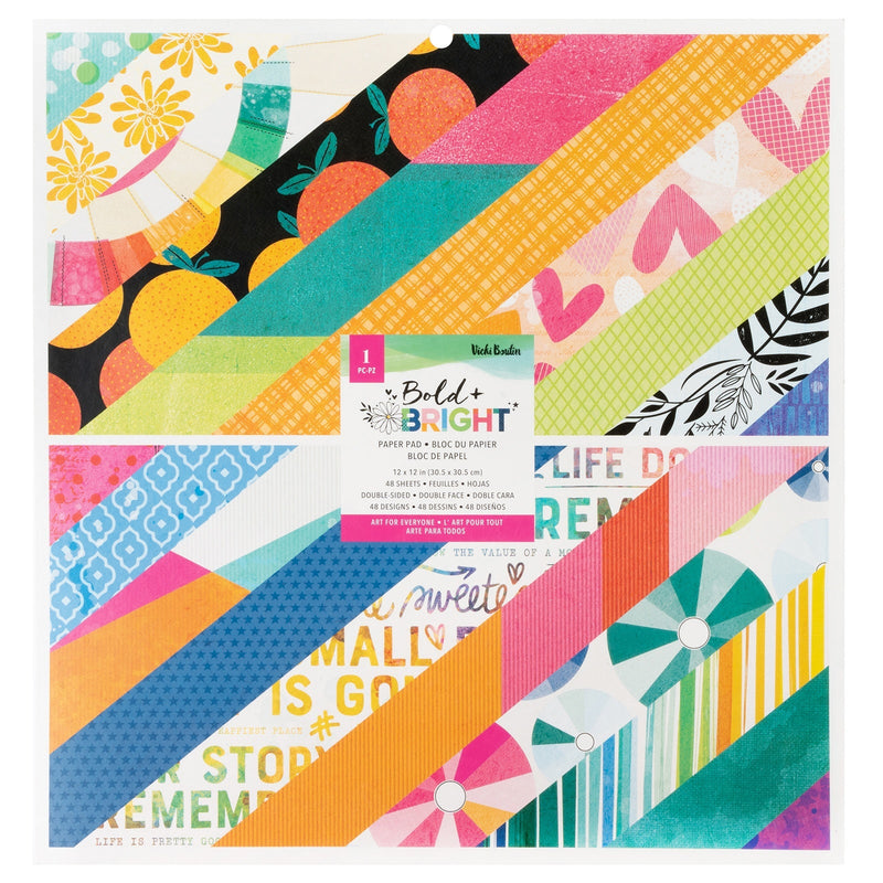 Bold & Bright 12x12 Paper Pad