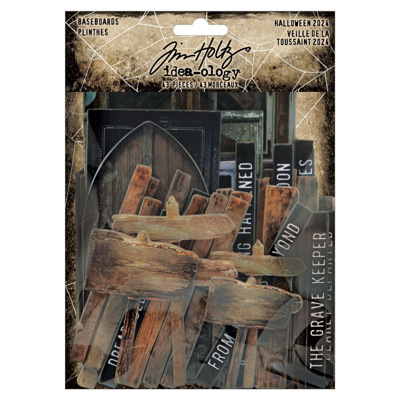 Tim Holtz Idea-ology Halloween 2024 Baseboards