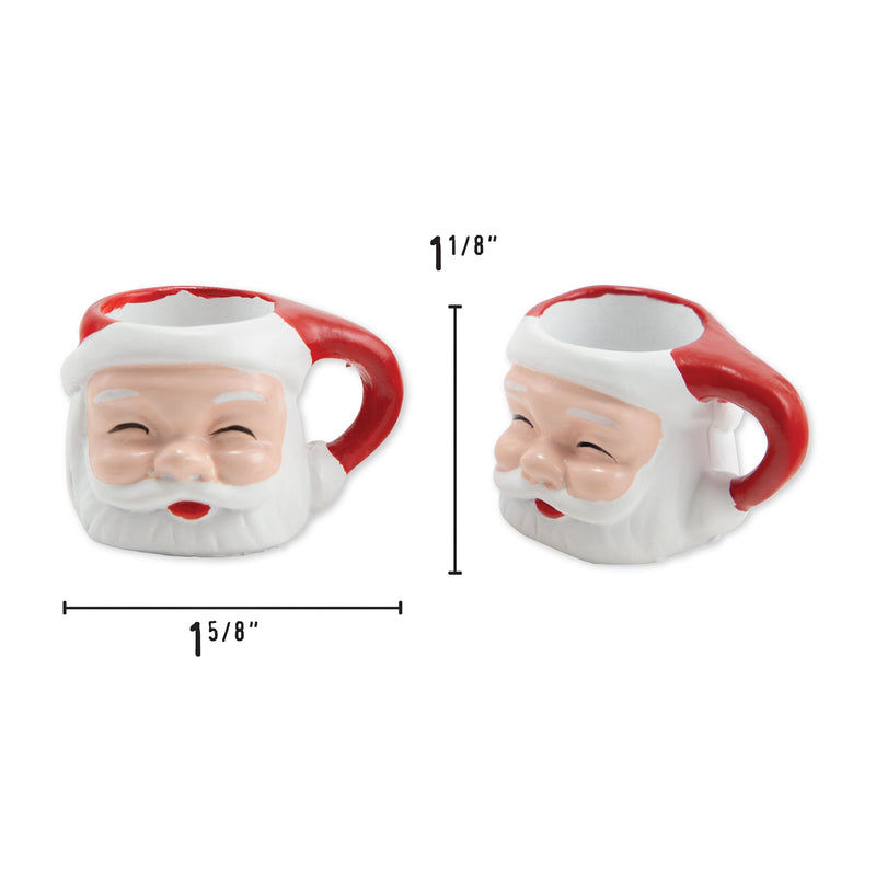 Tim Holtz Christmas 2024 Santa Mugs